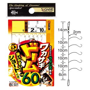 ySASAME/TTz C227 JTMh[60 1/1.5/2 5{b 킩 d|