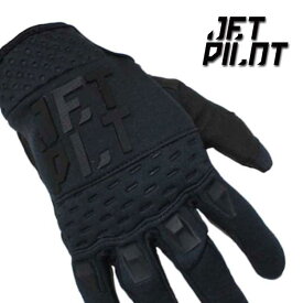 【JETPILOT/ジェットパイロット】 JA19300-BK RX RACE GLOVE Black/Black マリンスポーツ モトクロス BMX 野外競技用 スマホ操作可能グローブ 保温性