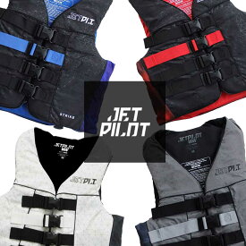 【JETPILOT/ジェットパイロット】JA23128CGA STRIKE PLUS 4-BUCKLE CGA NYLON VEST メンズ CGAベスト ライフジャケット