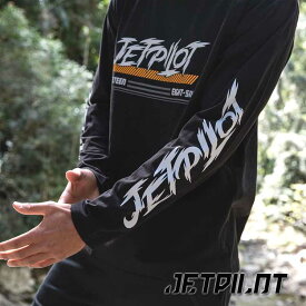 【JETPILOT/ジェットパイロット】W23609 RACE TECH L/S MENS TEE ロングTシャツ メンズ 長袖 ロンT