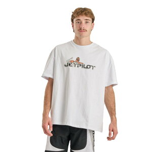 �yJETPILOT/�W�F�b�g�p�C���b�g�zS25611 MOTO HEAVY S/S TEE�@T�V���c �g�b�v�X ���� �����V���c �����Y ���S�v�����g �R�b�g��100��