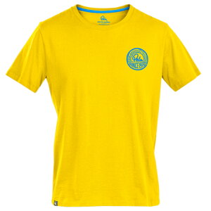 �yPalm/�p�[���z12591 Palm79T�V���c Mens T-Shirt Yellow GOTS�F�ؐ��i �ȑf�� ��l�p