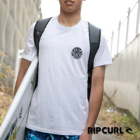 【RIPCURL/リップカール】CTEST9 WETTIE ICON TEE 半袖 Tシャツ メンズ ティーシャツ トップス