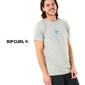 【RIPCURL/リップカール】WLY3LM ICONS S/SL UV 半袖 ラッシュガード メンズ 日焼け対策 男性用