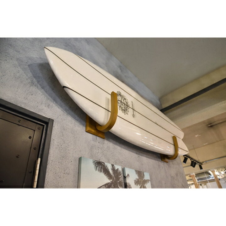 楽天市場】サーフボードラック 壁掛け 木製フック サーフボード 