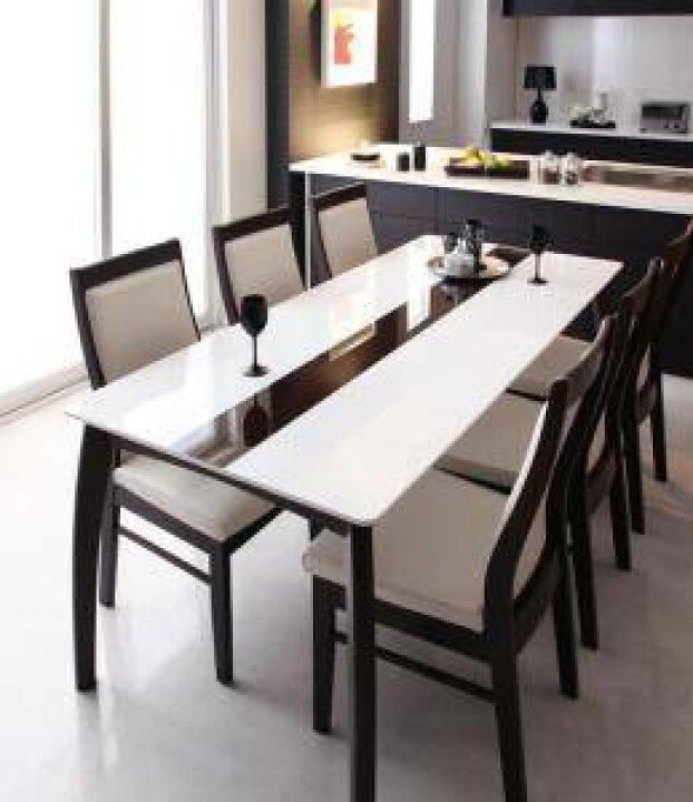 楽天市場 ダイニングテーブルセット 6人用 椅子 おしゃれ 安い 北欧 食卓 7点 机 チェア6脚 幅180 デザイナーズ クール スタイリッシュ ミッドセンチュリー 無垢 大きい 大きめ パーティ ビュッフェ 家具 インテリア通販 アットカグ