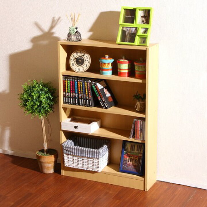 楽天市場 本棚 おしゃれ 北欧 安い 収納 整理 棚 ラック 大容量 子供 絵本 コンパクト 薄型 4段 コミック 文庫本 漫画 マンガ Cd Dvd オープン リビング ロータイプ マガジンラック 約 幅60 家具 インテリア通販 アットカグ