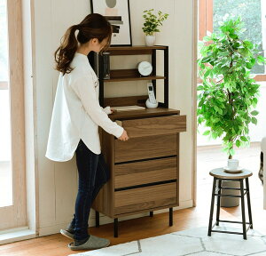 あす楽 レンジ台 食器棚 レンジラック おしゃれ 北欧 安い キッチン 収納 棚 ラック 炊飯器置き場 引き出し 大容量 スリム 調味料 レンジボード コンセント 4段