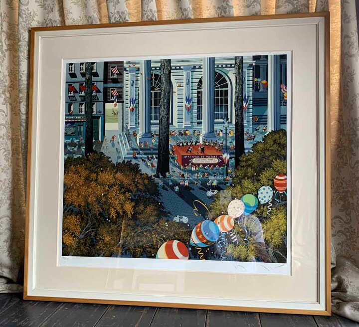 楽天市場】ヒロ、ヤマガタ／コンサートII シルクスクリーン 絵画 ED  