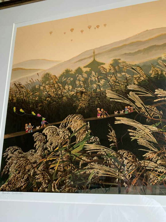 楽天市場】絵画 ヒロ、ヤマガタ 万葉路 版画／シルクスクリーン 全国 