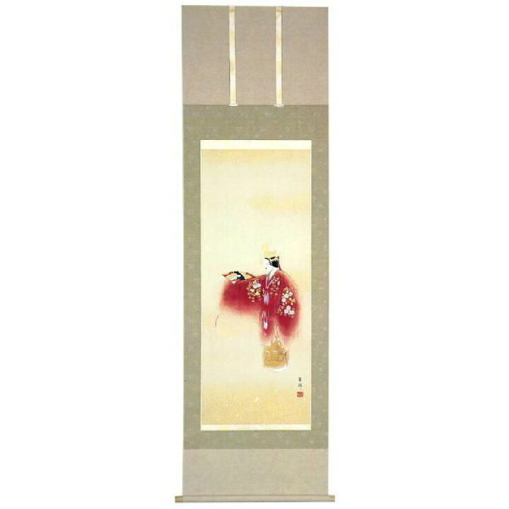 楽天市場】掛軸 羽衣 金武翠輝 尺五立 掛け軸 全国送料無料 【smtb-k 