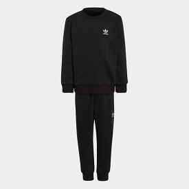 【SALE セール】アディカラー クルーネック セットアップ　ブラック 【adidas originals|アディダスオリジナルス】v5445-hc9512