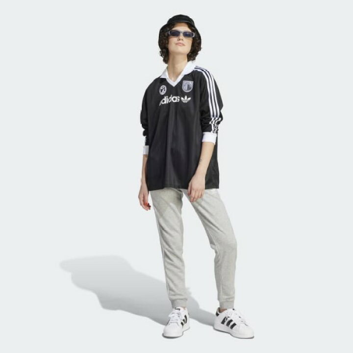 楽天市場】レディース フットボール 長袖シャツ ブラック【adidas  