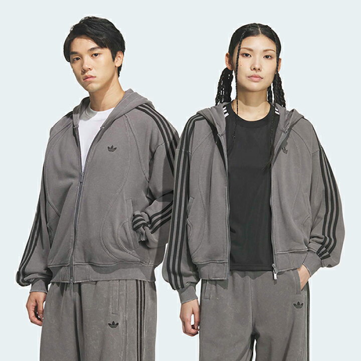 楽天市場】アディカラー TG FZ パーカー グレーフォー 【adidas 