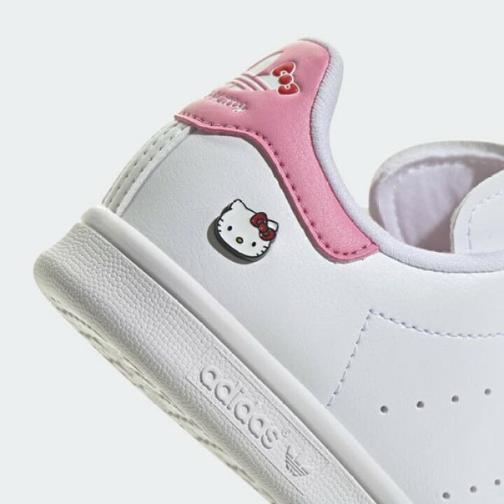 7 4 20時 7 11 10時までポイント20倍 SALE対象 ジュニア キッズ ハローキティ スタンスミス HELLO KITTY STAN SMITH maw24 フットウェアホワイト フットウェアホワイト adidas originals アディダスオリジナルス id7231 オリジナルスショップ
