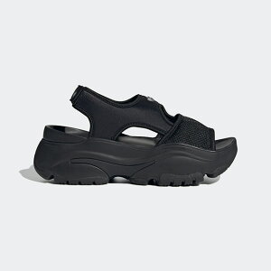 【10/24 9時〜10/31 10時までポイント20倍】レディース オズガイア サンダル OZGAIA SANDALS nmo97 コアブラック×グレーフォー 【adidas originals|アディダスオリジナルス】ji2824