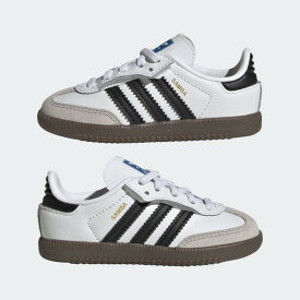 ジュニア サンバ OG コンフォートクロージャー 伸縮シューレース SAMBA OG COMFORT CLOSURE ELASTIC LACE omu46　フットウェアホワイト×コアブラック　【adidas originals|アディダスオリジナルス】jq3191