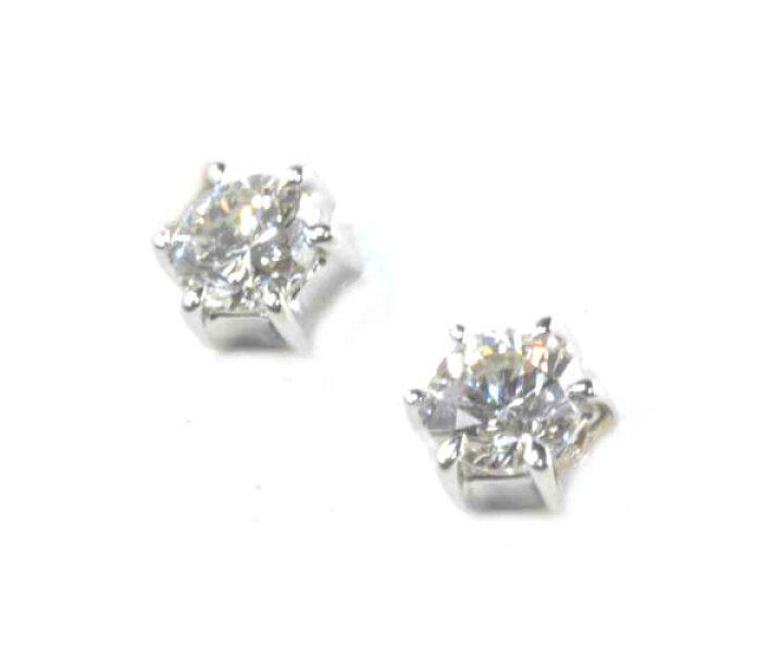 楽天市場】Pt ダイヤモンド 0.64ct プラチナ ピアス《送料無料 