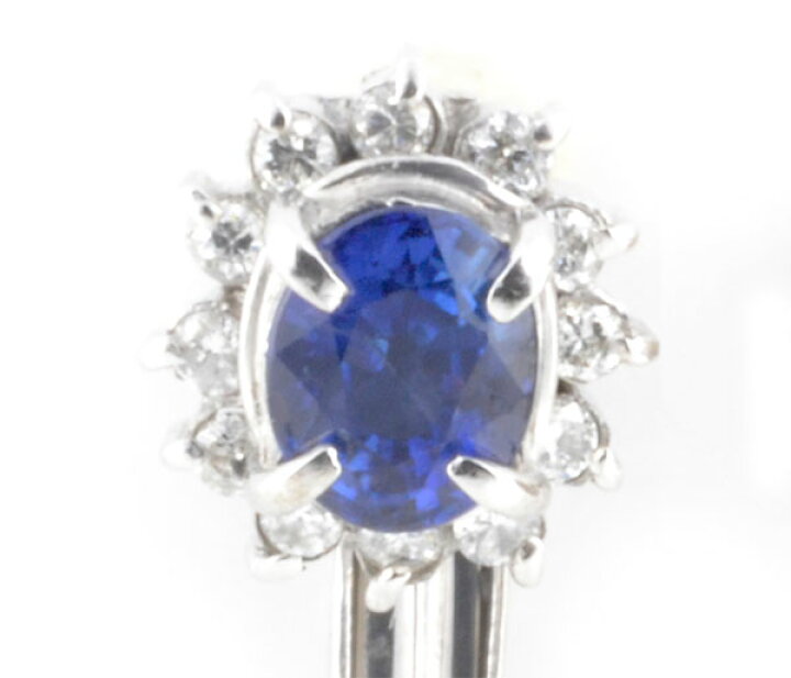 楽天市場】Pt サファイア 0.74ctダイヤモンド0.16ct プラチナ  