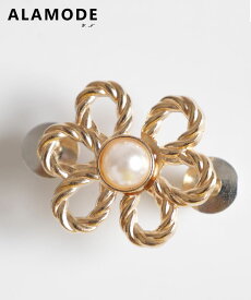 ウエストサイズ自由自在！花モチーフウエスト調節クリッパー レディース ファッション 小物 アクセサリー 花 黒 秋服 大人可愛い 20代 30代 40代 レディースファッション カジュアル 体型カバー おしゃれ きれいめ ママ サワアラモード sawaalamode 【9月13日20時販売新作】