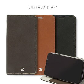iPhone XS / X ケース ZENUS Buffalo Diary 手帳型 ゼヌス バッファローダイアリー アイフォン カバー お取り寄せ