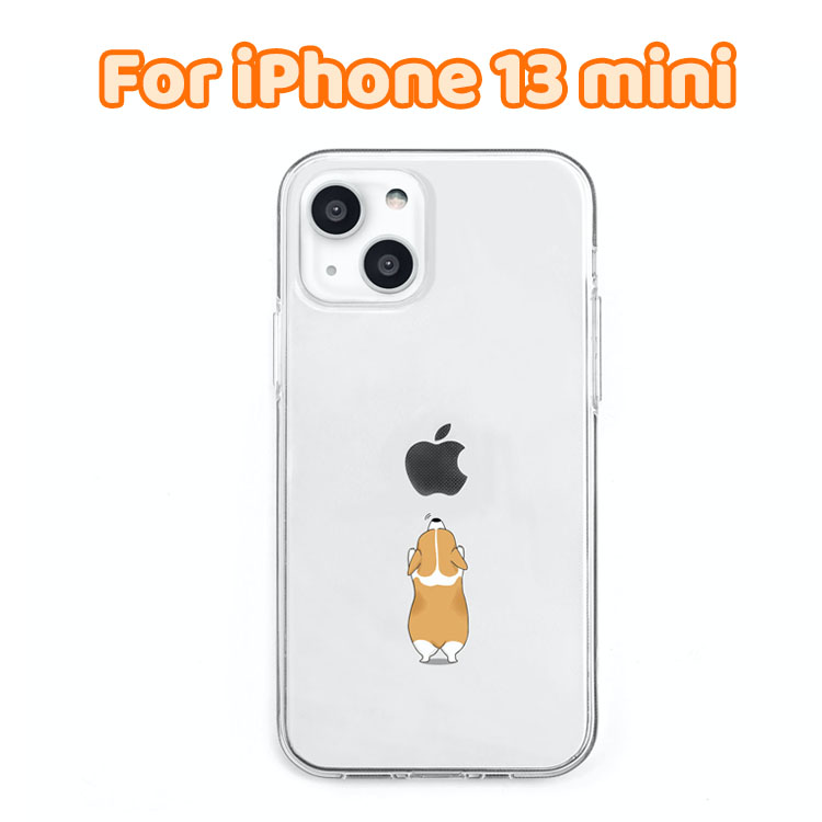 iPhone 13 mini ケース iPhone13 mini 5.4 クリア 動物 犬 iPhone アイフォン アニマル いぬ  iPhone13mini 5G 透明 スマホケース iphoneケース カバー スマホカバー ソフトクリアケース PET コーギー イヌ |  a-Labs