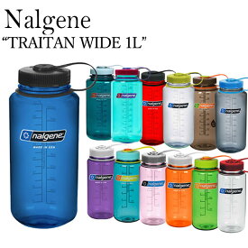 Nalgene ボトル 水筒 ボトルケース ナルゲン TRITAN WIDE 1L トライタン ワイド 1リットル 軽量 目盛り 広口 ジム 運動 ヨガ 体操 トレーニング コンパクト 持ち運び キャンプ アウトドア レジャー 登山 クリア 6995903360 OTTD