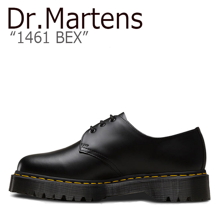 ドクターマーチン 3ホール Dr.Martens メンズ レディース 1461 BEX ベックス BLACK ブラック 21084001 シューズ  【中古】未使用品 | a-Labs