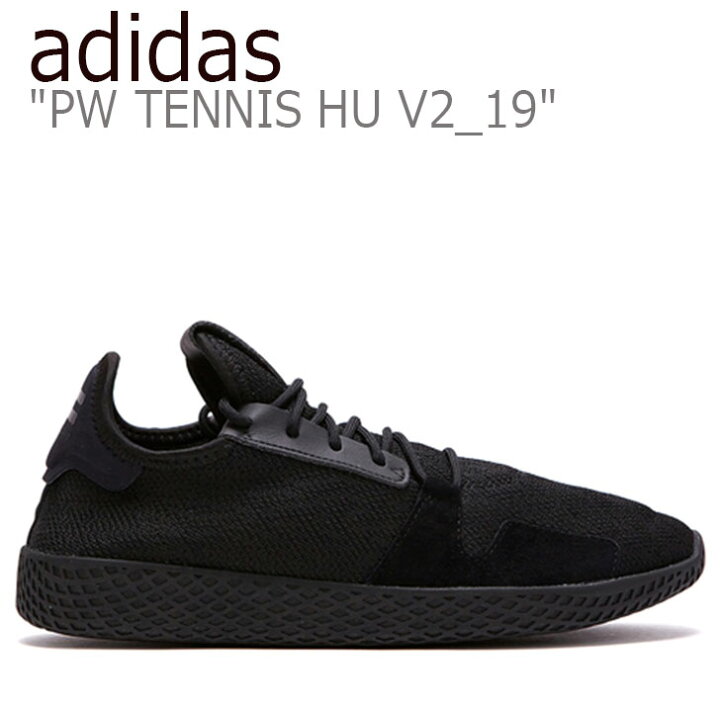楽天市場】アディダス スニーカー adidas メンズ レディース PW TENNIS HU V2_19 ファレル・ウィリアムス テニス・ヒューマン  BLACK ブラック FLAD9A1U18 DB3326 シューズ 【中古】未使用品 : a-Labs