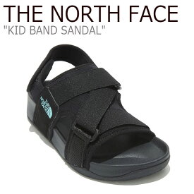 ノースフェイス サンダル THE NORTH FACE キッズ KID BAND SANDAL バンドサンダル BLACK ブラック NS96L20A シューズ