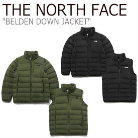 ノースフェイスダウン THE NORTH FACE メンズ レディース BELDEN DOWN JACKET ベルデン ダウンジャケット LIGHT KHAKI ライトカーキ BLACK ブラック NJ1DL58J/K ウェア