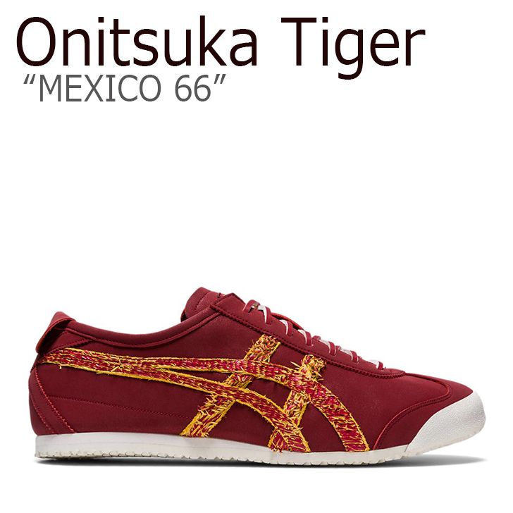 オニツカタイガー スニーカー Onitsuka Tiger MEXICO 66 メキシコ 66 BEET JUICE ビートジュース RED レッド  1183A945-600 シューズ | a-Labs