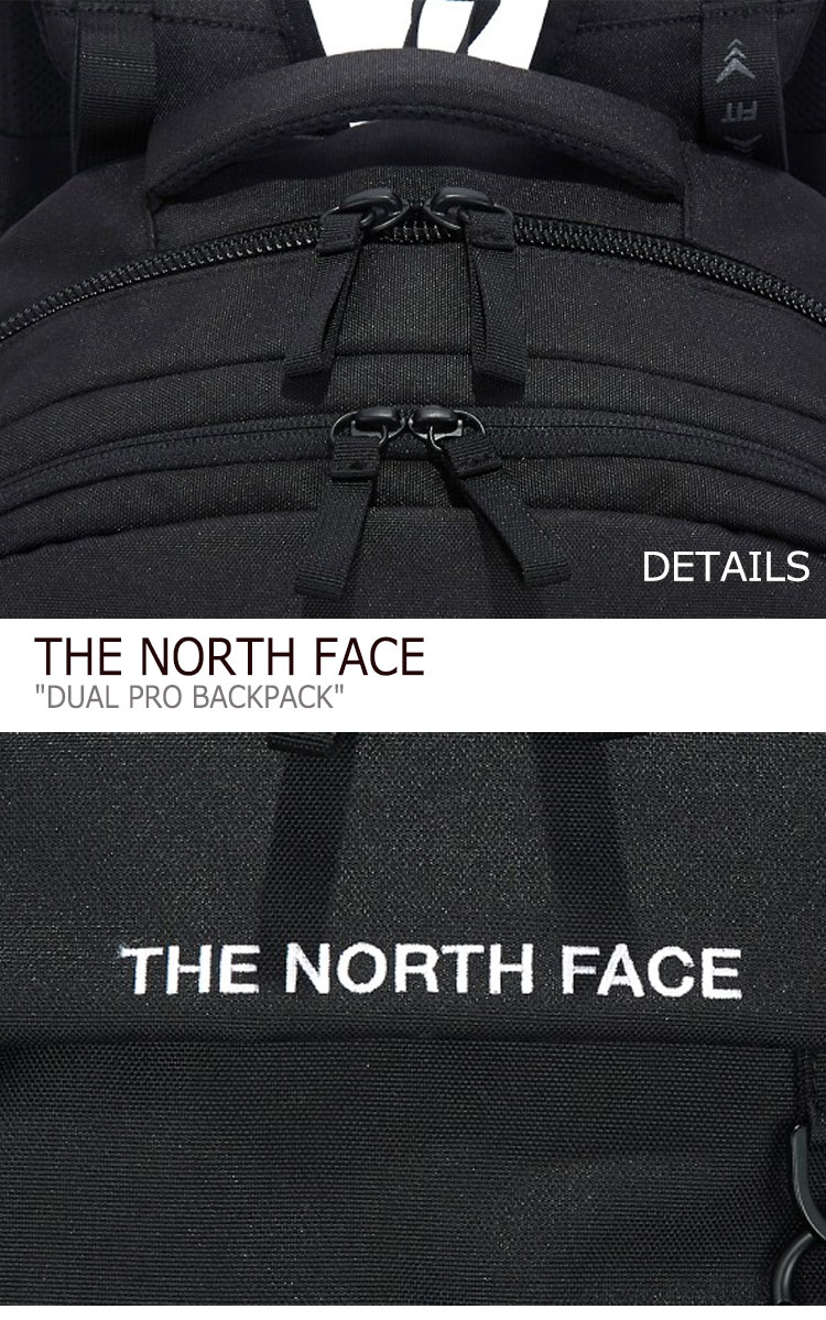 ノースフェイス リュック THE NORTH FACE メンズ レディース DUAL PRO BACKPACK デュアル プロ バックパック  BLACK ブラック LIGHT BEIGE ライトベージュ NM2DM00J/K バッグ 【中古】未使用品 | a-Labs