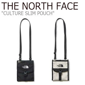 ノースフェイス 韓国 サコッシュ THE NORTH FACE メンズ レディース CULTURE SLIM POUCH カルチャー スリム ポーチ BLACK ブラック LIGHT BEIGE ライトベージュ NN2PM04A/B NN2PM50A バッグ