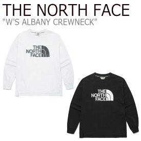 ノースフェイストレーナー THE NORTH FACE レディース W'S ALBANY CREWNECK ウィメンズ オールバニー クルーネック WHITE ホワイト BLACK ブラック NM5MM31J/K ウェア