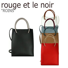 ルージュエルノワ ショルダーバッグ ハンドバッグ rouge et le noir レディース ROINS ロインズ BLACK ブラック CAMEL キャメル WHITE ホワイト RED レッド BLUE ブルー 830396 バッグ