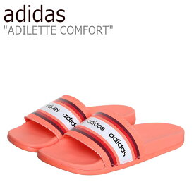 アディダス スリッパ adidas メンズ レディース ADILETTE COMFORT アディレッタ コンフォート ORANGE オレンジ EG1865 シューズ 【中古】未使用品