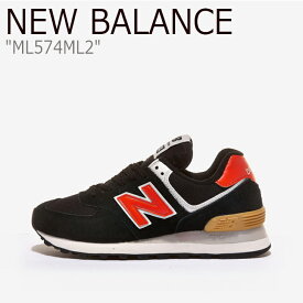 ニューバランス スニーカー New Balance メンズ レディース ML 574 ML2 BLACK ブラック ML574ML2 シューズ 【中古】未使用品