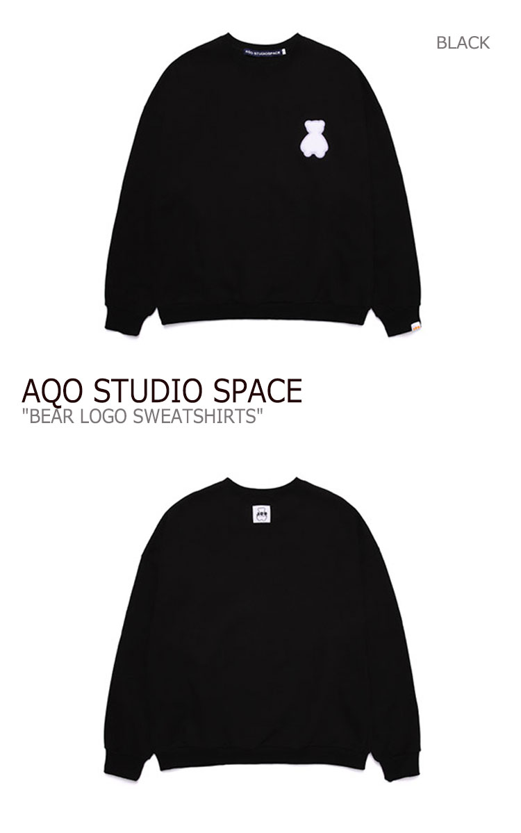 桜の花びら(厚みあり) AQO studio space トレーナー ブラック 通販