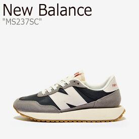 ニューバランス スニーカー New Balance メンズ レディース MS 237 SC GRAY グレー MS237SC シューズ 【中古】未使用品