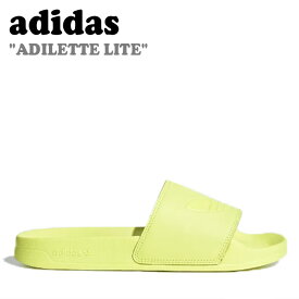 アディダス サンダル adidas メンズ レディース ADILETTE LITE アディレッタ ライト YELLOW TINT イエロー ティント GX8889 シューズ 【中古】未使用品