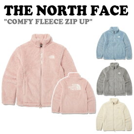 フリース ノースフェイス THE NORTH FACE COMFY FLEECE ZIP UP コンフィー フリースジップアップ PINK CREAM GRAY BLUE NJ4FN55L/M/N/O NJ4FP00K/L ウェア