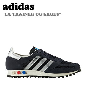 アディダス スニーカー adidas メンズ レディース LA TRAINER OG SHOES LA トレーナー OG シューズ INK インク SILVER シルバー NAVY ネイビー BY9323 シューズ【中古】未使用品