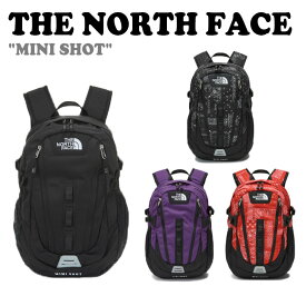 ノースフェイス 韓国 バックパック THE NORTH FACE メンズ レディース MINI SHOT ミニ ショット BLACK ブラック REAL BLACK リアルブラック PURPLE パープル RED レッド NM2DN55A/B/C/D バッグ