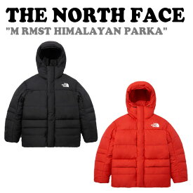 ノースフェイスダウン THE NORTH FACE メンズ M RMST HIMALAYAN PARKA リマスター ヒマラヤン パーカー BLACK ブラック RED レッド NJ1DN71A/B ウェア