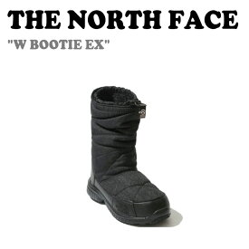 ノースフェイス 韓国 ブーツ THE NORTH FACE レディース W BOOTIE EX W ブーティ EX MATT BLACK マットブラック NS99J59S シューズ