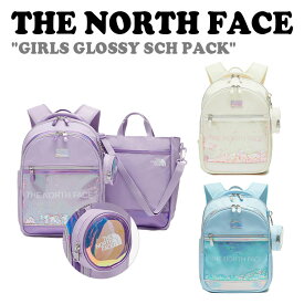 ノースフェイス 韓国 バックパック THE NORTH FACE 女の子 GIRLS GLOSSY SCH PACK ガールズ グロッシー スクール パック 全3色 NM2DP03R/S/T バッグ