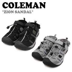 コールマン サンダル COLEMAN メンズ ZION SANDAL ジオン BLACK ブラック GRAY グレー 21-ZION シューズ