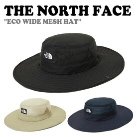 ノースフェイス 韓国 ハット THE NORTH FACE メンズ レディース ECO WIDE MESH HAT エコ ワイド メッシュハット BLACK ブラック GRAYISH BEIGE グレイッシュ ベージュ MIDNAGHT NAVY ミッドナイト ネイビー NE3HP18A/B/C ACC