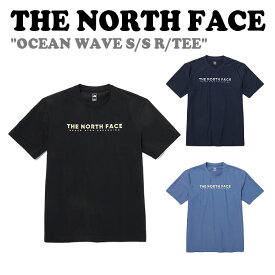 ノースフェイスラッシュガード THE NORTH FACE メンズ レディース OCEAN WAVE S/S R/TEE オーシャン ウェーブ ショートスリーブ ラウンドTEE BLACK ブラック MIDNIGHT NAVY ミッドナイト ネイビー DUSK BLUE ダスク ブルー NT7UP35A/B/C 半袖 ウェア